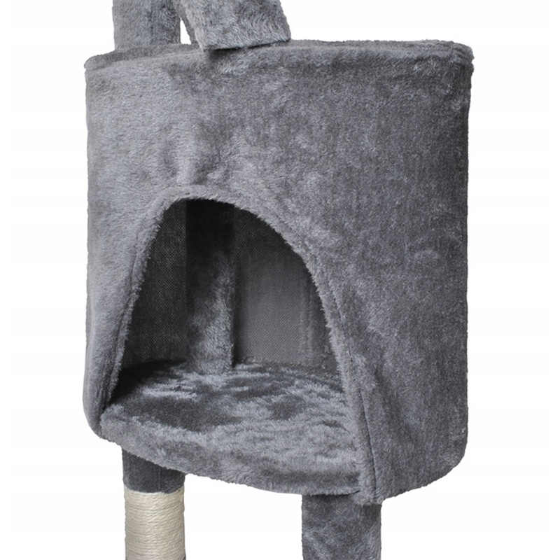 Mačací škrabací strom 118cm sivý