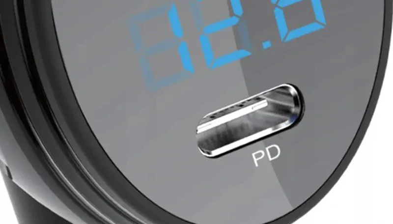 Rozdeľovač autozásuvky 12-24V 4xUSB-C