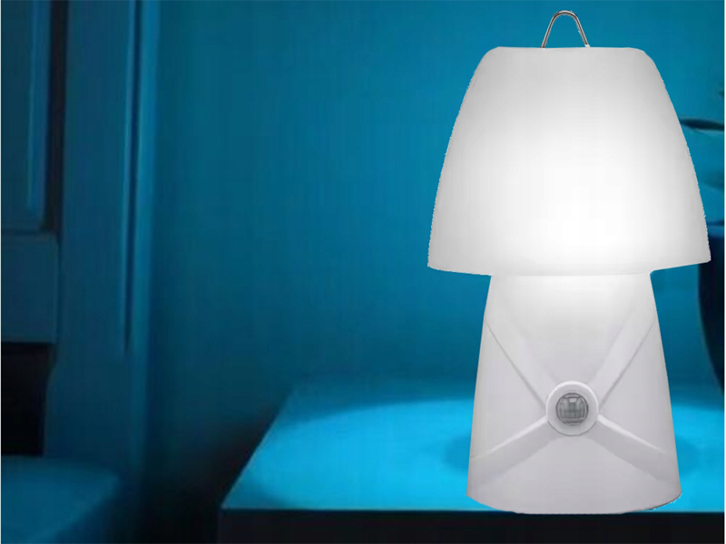 Detská nočná LED lampa RGB so senzorom pohybu