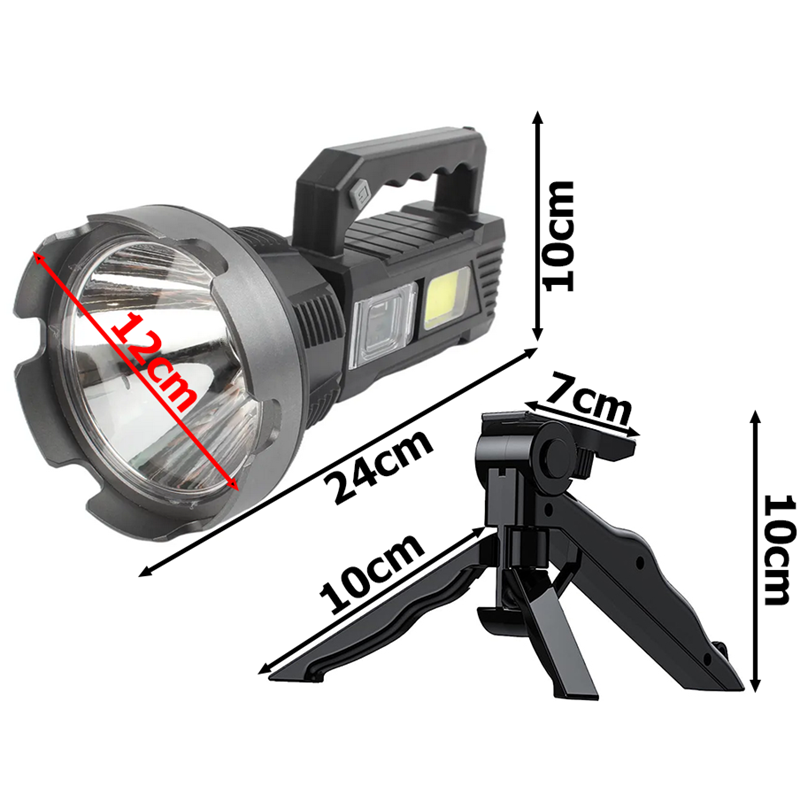 Baterka Bailong T200 LED CREE XHP50 so statívom