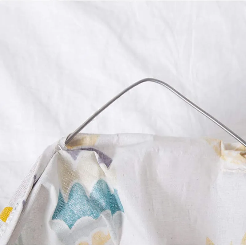 Kôš na prádlo organizér okrúhly zelený 45L