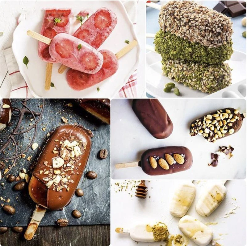 Silikónová forma na nanuky + 50 paličiek