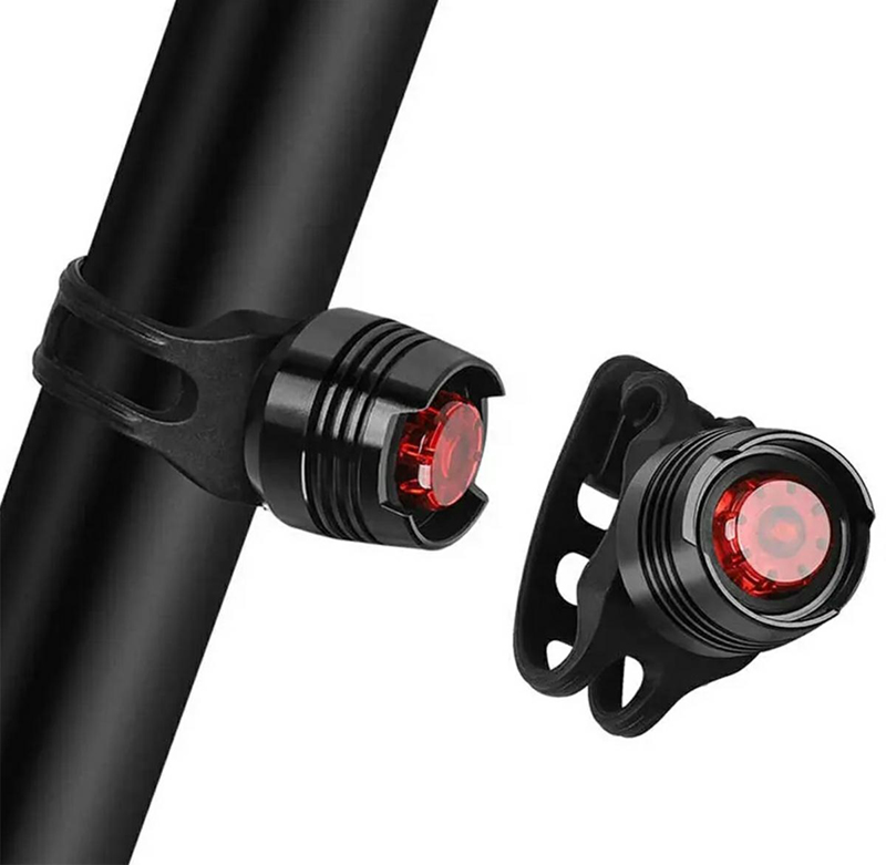 Predné a zadné svetlo na bicykel