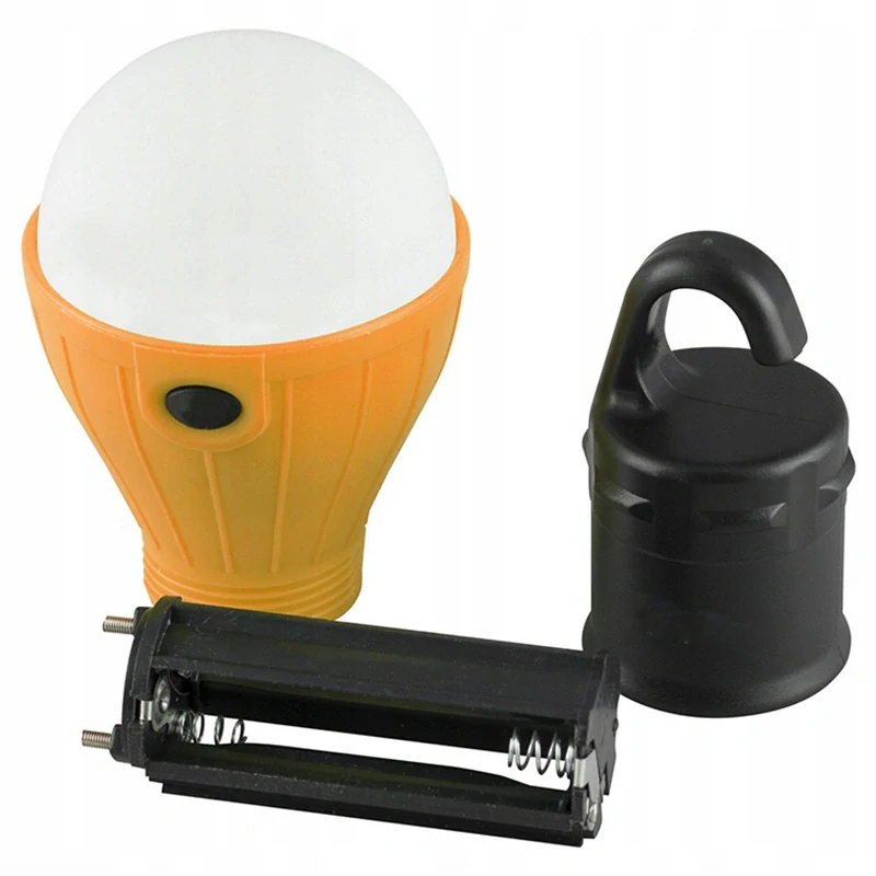 Závesná kempingová LED lampa na batérie
