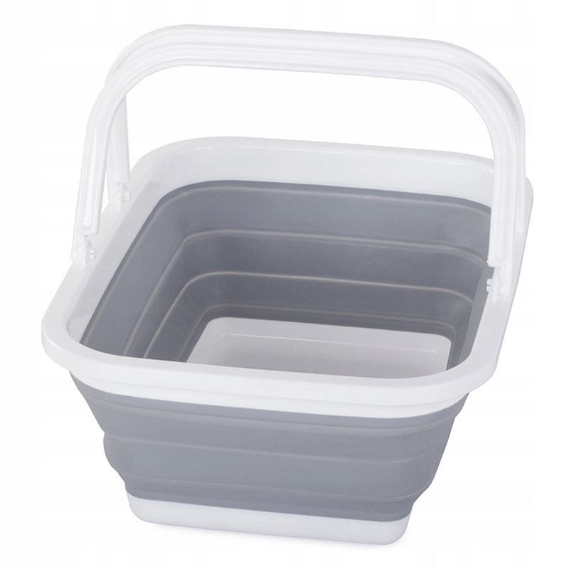 Silikónový skladací košík 9L