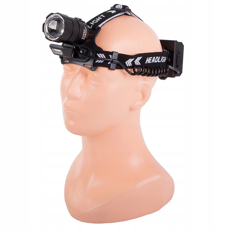 Bailong T37-P360 - Taktická čelová baterka