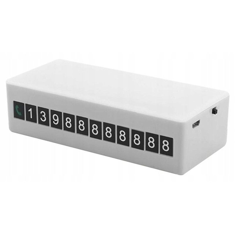 LED tabuľa do auta s číslicami
