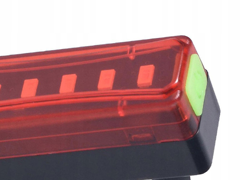 Zadné svetlo na bicykel LED USB BL-W06