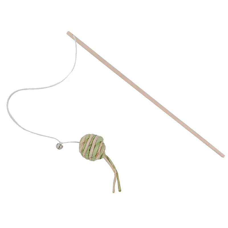 Hračka pre mačku udička s loptičkou