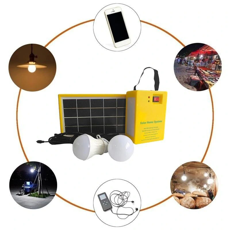 Prenosné solárne osvetlenie 2xLED žiarovka + solárny panel