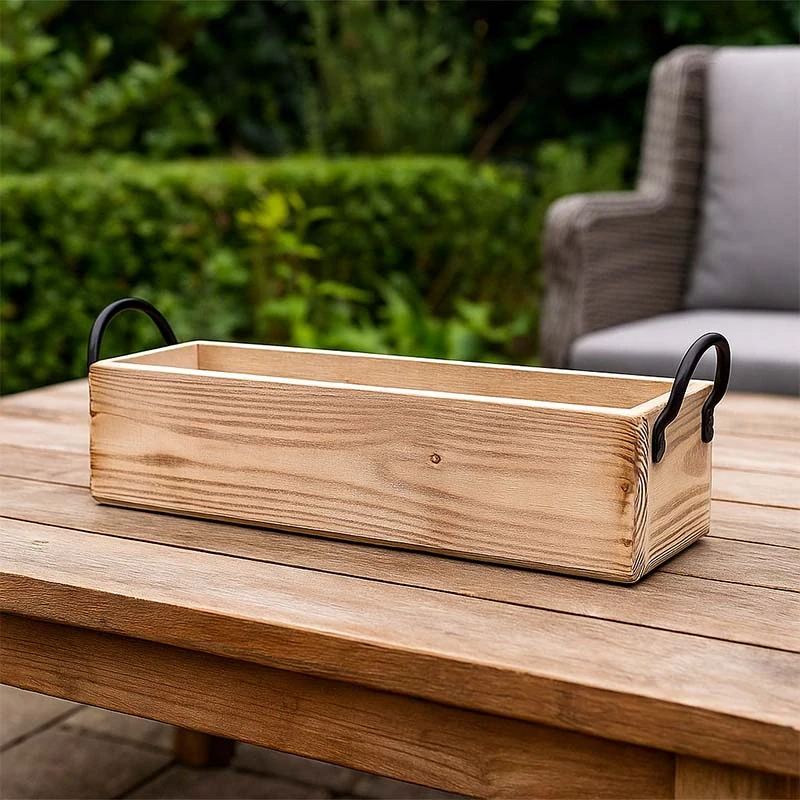 SENZA - Podnos z prírodného dreva 46 x 13 x 12cm 