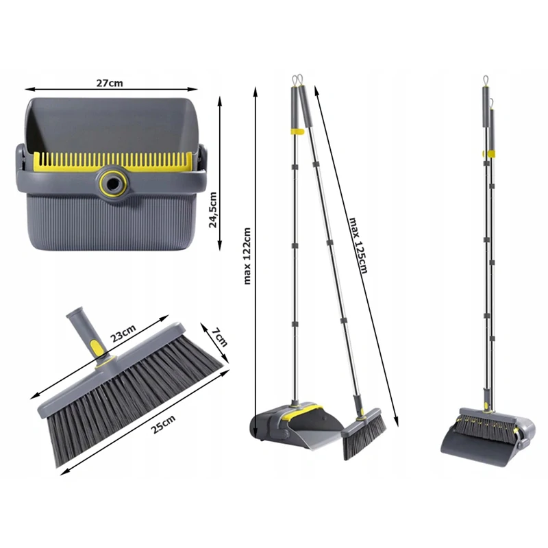 Leňoch - Metla 180° so zmetákom 2v1