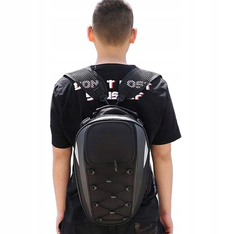 Vodeodolná taška sedadlo motocykla a batoh 2v1 39L