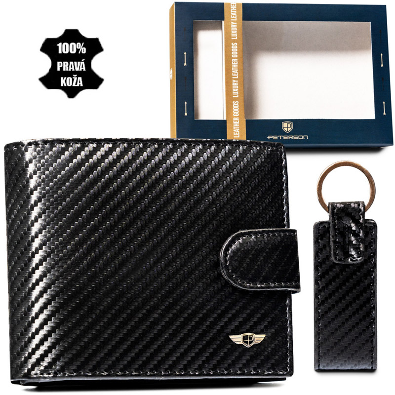 Darčeková sada Peterson Peňaženka s príveskom PK5-N992L-6877