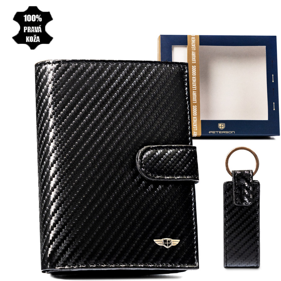 Darčeková sada Peterson Peňaženka s príveskom PK5-N4L-6853