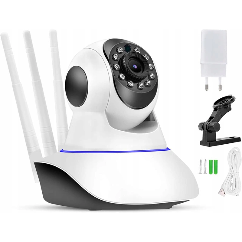 Interiérová WiFi IP kamera s nočným videním, detektorom pohybu + audio 2,4GHz