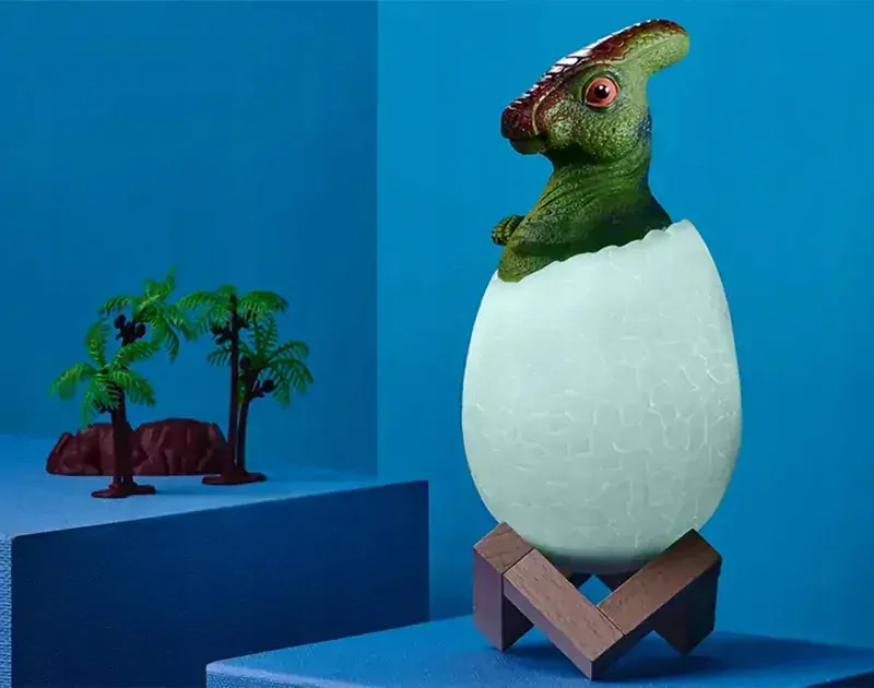 Lampa do detskej izby 3D Dinosaurus