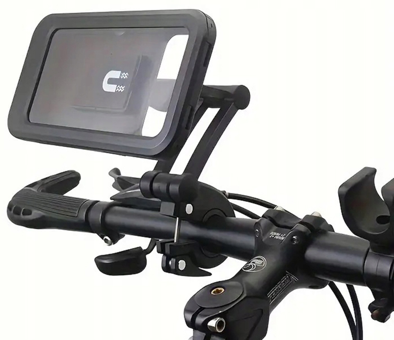 Držiak telefónu na bicykel otočný