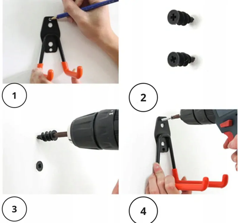 Závesný vešiak na bicykel a náradie do 20kg