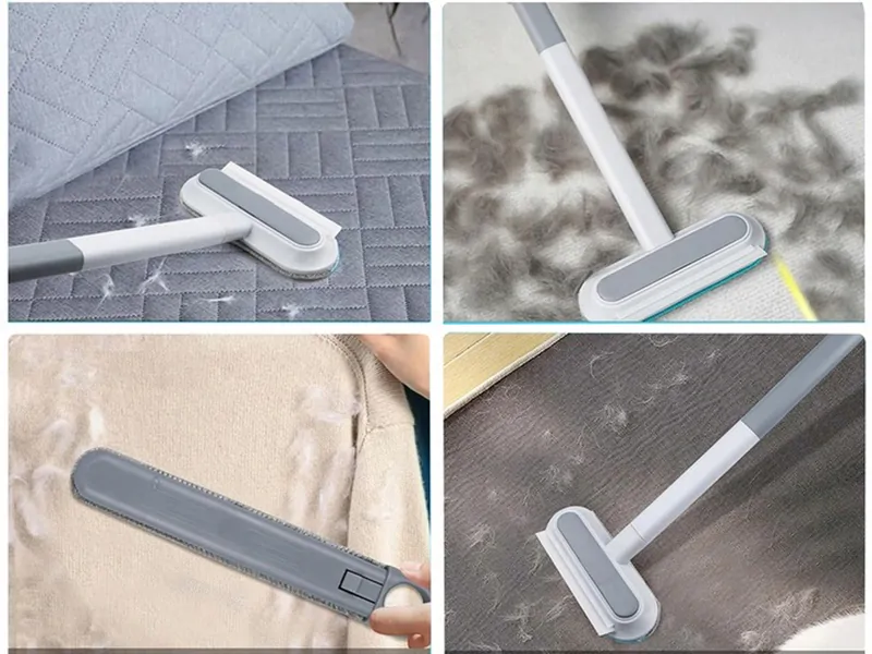 Multifunkčná kefa na umývanie okien a odstraňovanie srsti 4v1