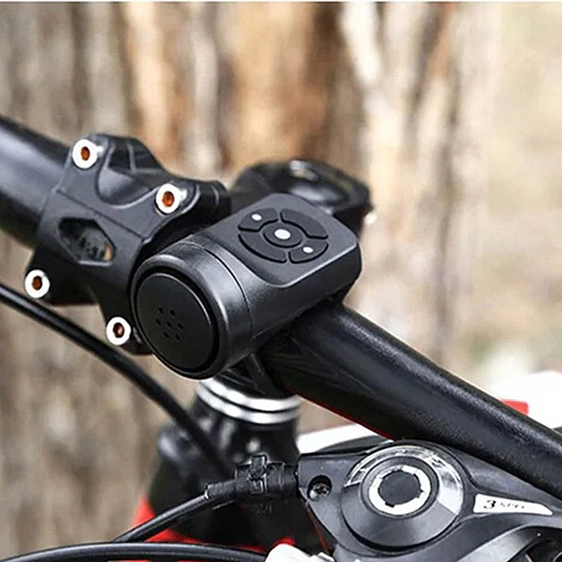 Zvonček na bicykel s funkciou alarmu proti krádeži