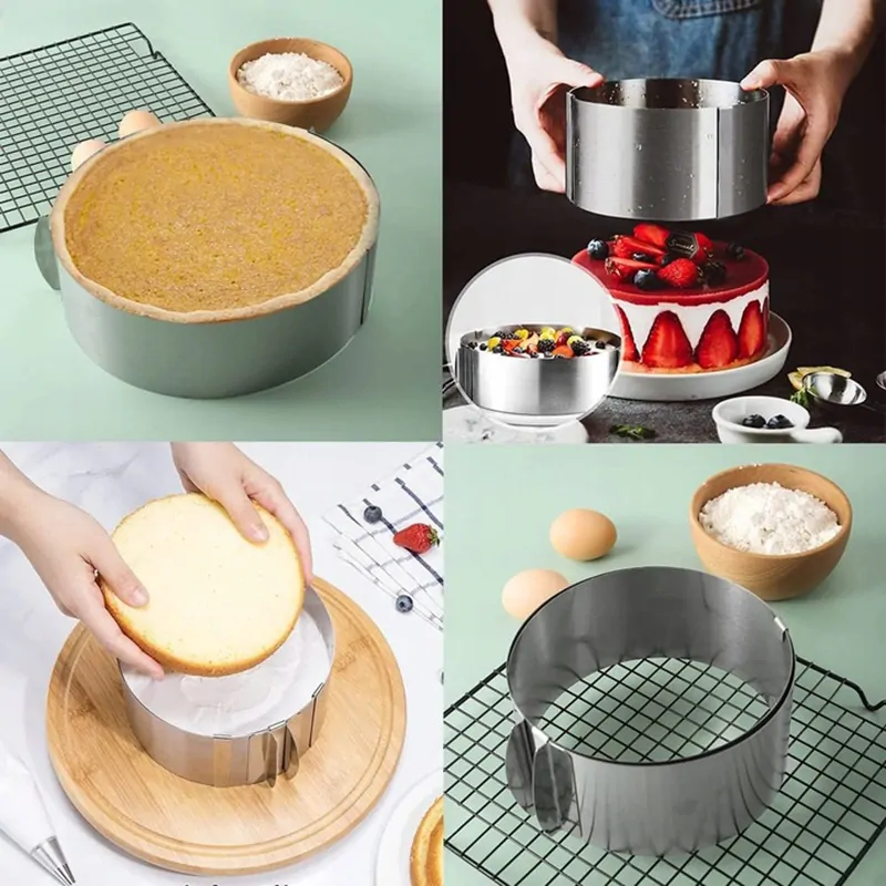 Nastaviteľná forma na pečenie torty kruh 30cm