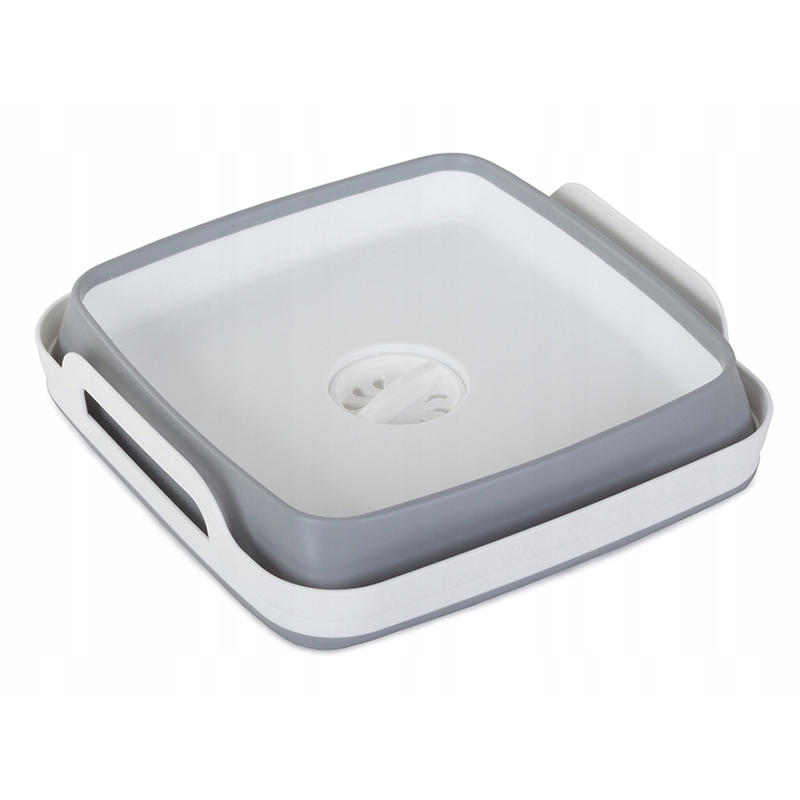 Silikónová skladacia miska štvorec 8L