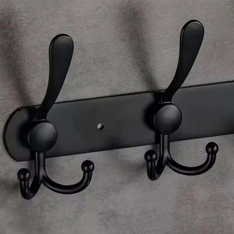 Nástenný vešiak 45cm čierny