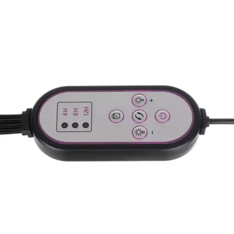 Lampa na podporu rastu rastlín 4-ramenná