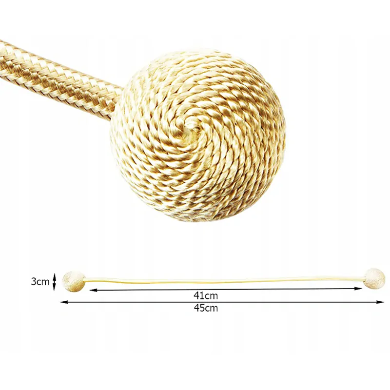 Ozdobná spona na záves 45cm (2ks) zlatá