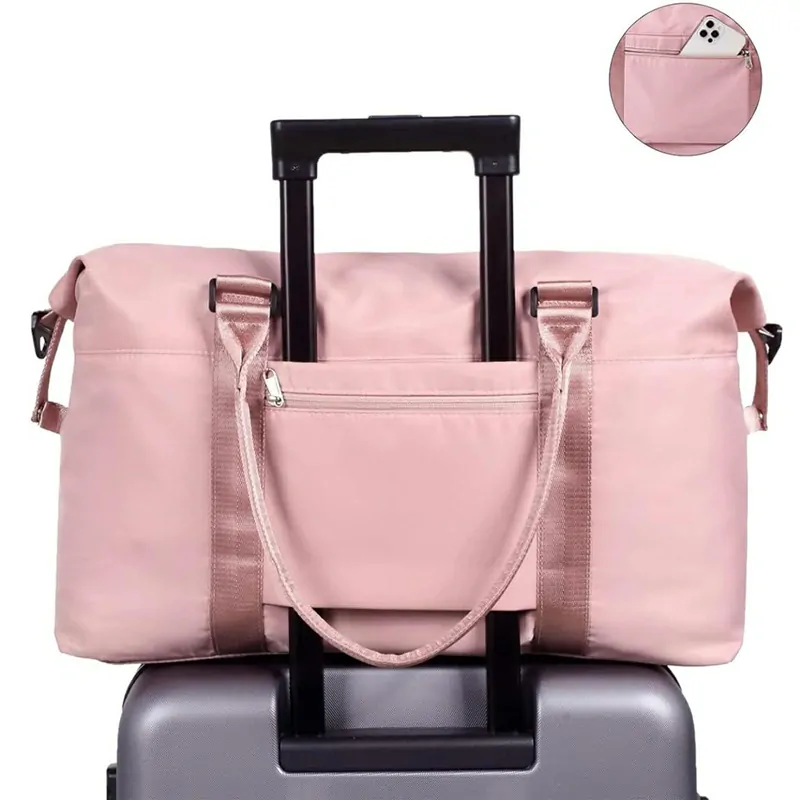 Cestovná taška nastaviteľná ružová