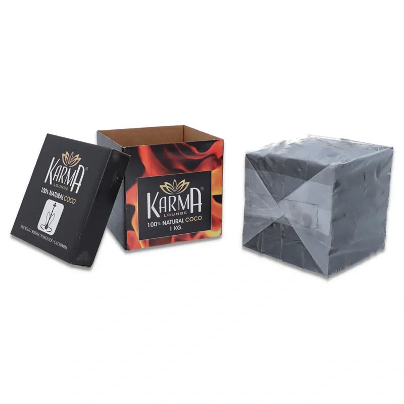 Kokosové uhlíky do inhalátora Karma Lounge 64ks (1kg)