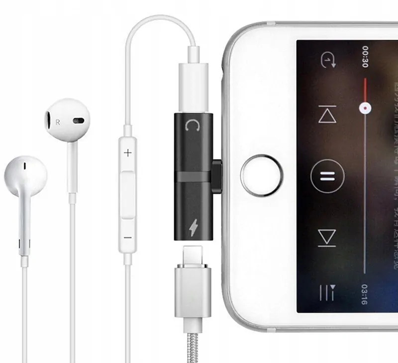 Rozdeľovač iPad iPhone 2v1