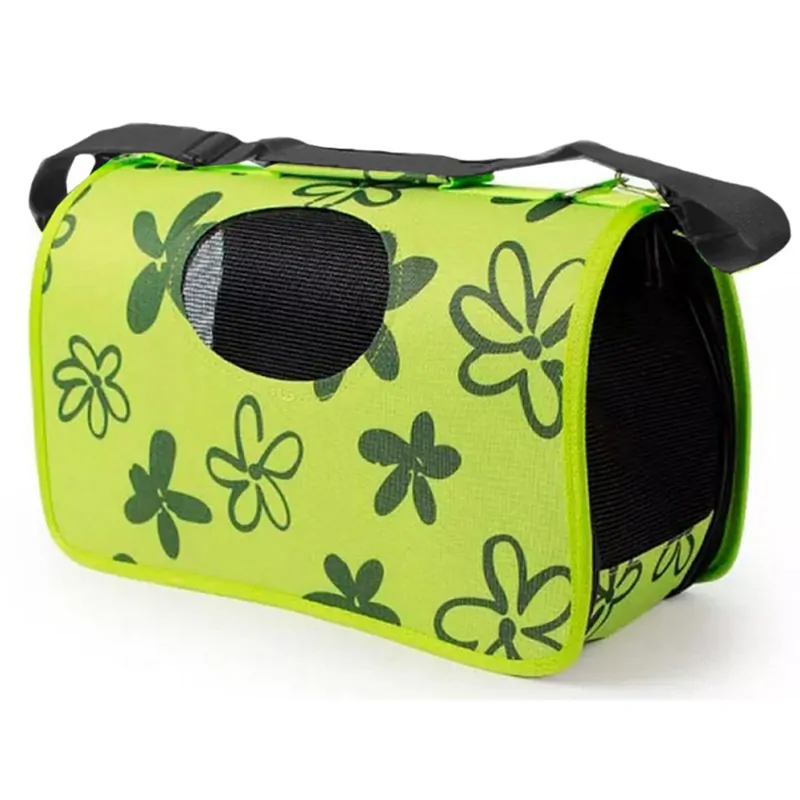 Transportná taška pre zviera XL zelená labky