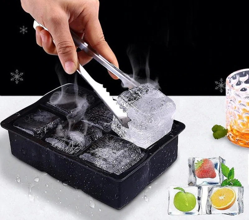 Silikónová forma na XXL kocky ľadu