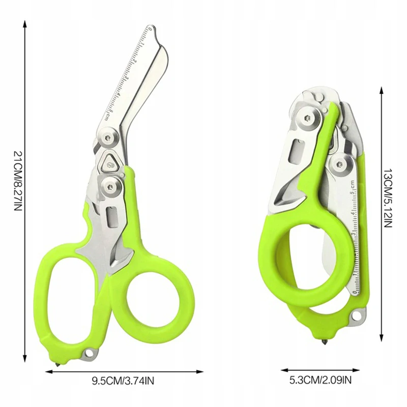 Multifunkčné záchranárske nožnice 6v1