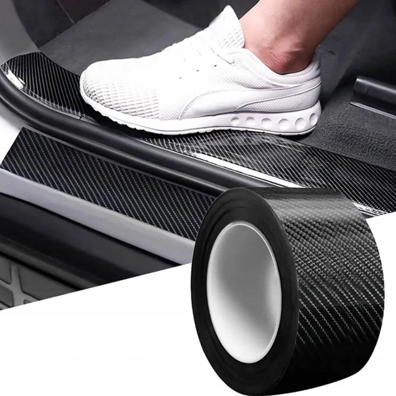 Karbónová ochranná páska na prahy dverí 7cm x 5m