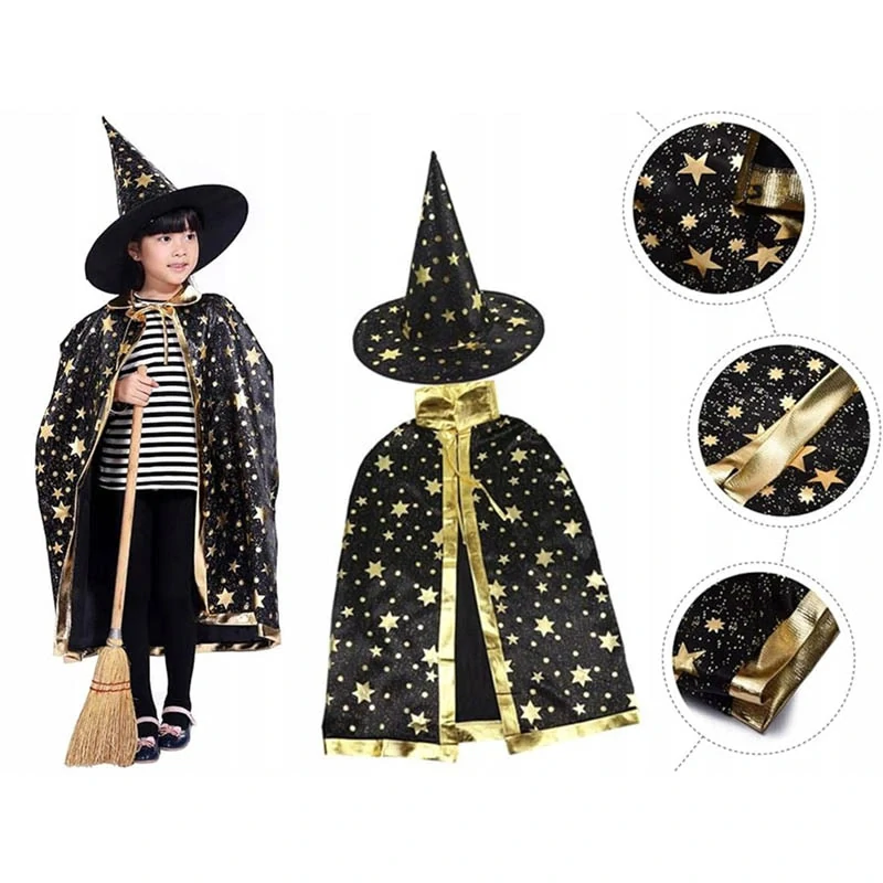 Detský kostým Čarodejník veľkosť M