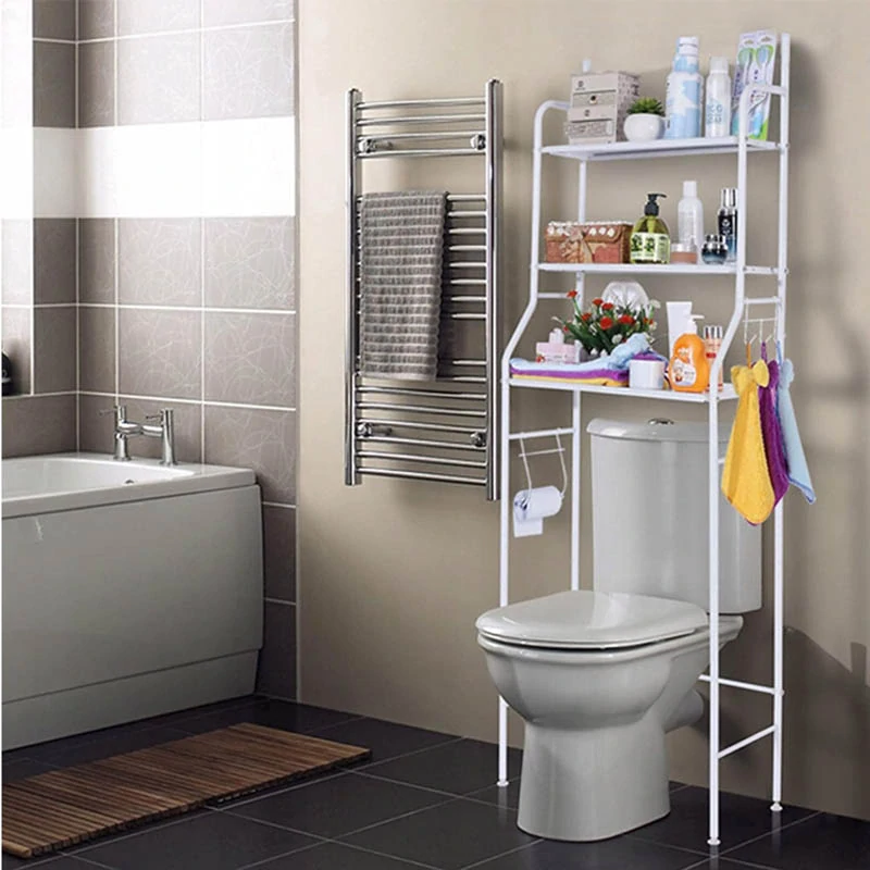 Regál do kúpeľne nad WC 150cm biely