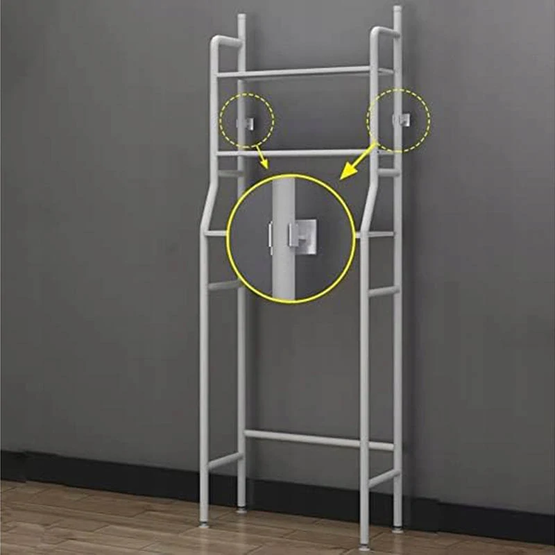 Regál do kúpeľne nad práčku 150cm biely