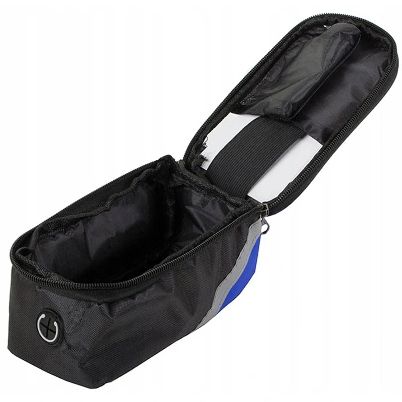 Cyklistická taška na mobil vodeodolná modrá