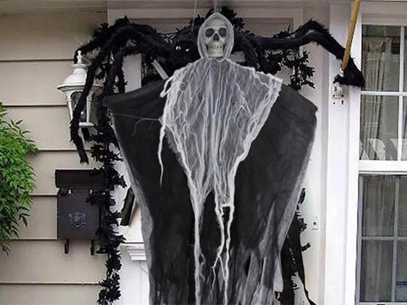 Halloweenska dekorácia Kostra 80cm