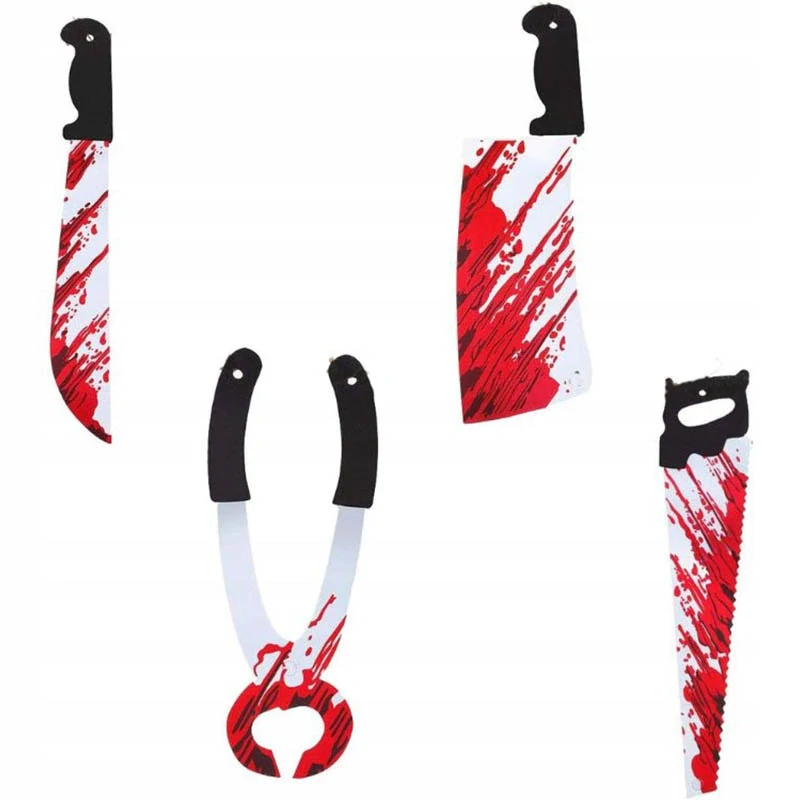 Halloweenska girlanda Krvavé nástroje 2m