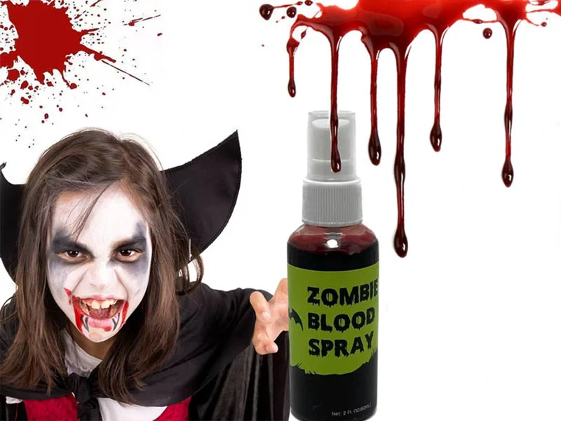 Halloweenska dekorácia Falošná krv v spreji 60ml