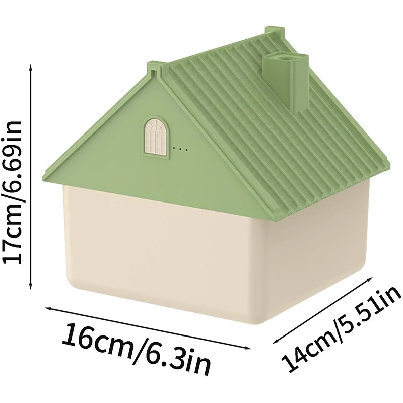 Domček - Zvlhčovač vzduchu aromaterapia Domček