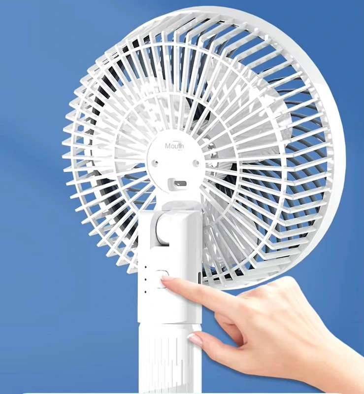 Prenosný USB ventilátor s klipom