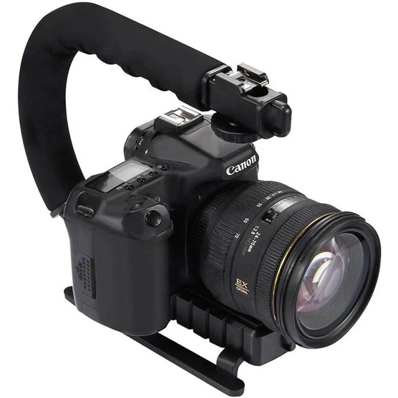 Stabilizačná rukoväť pre fotoaparáty a videokamery