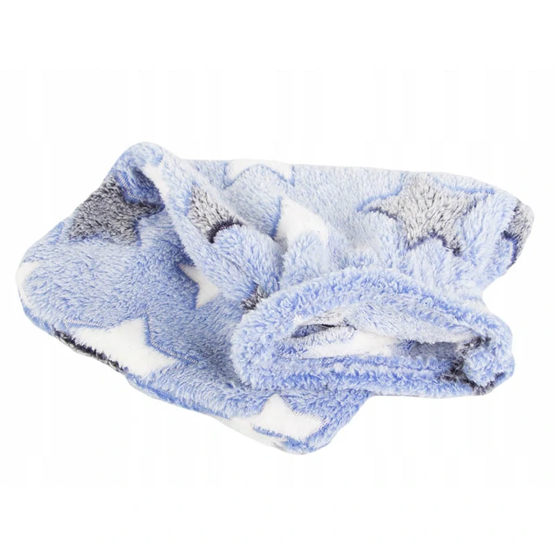 Termofor 2l - Hrejivá fľaša so svetríkom modrá Hviezdy