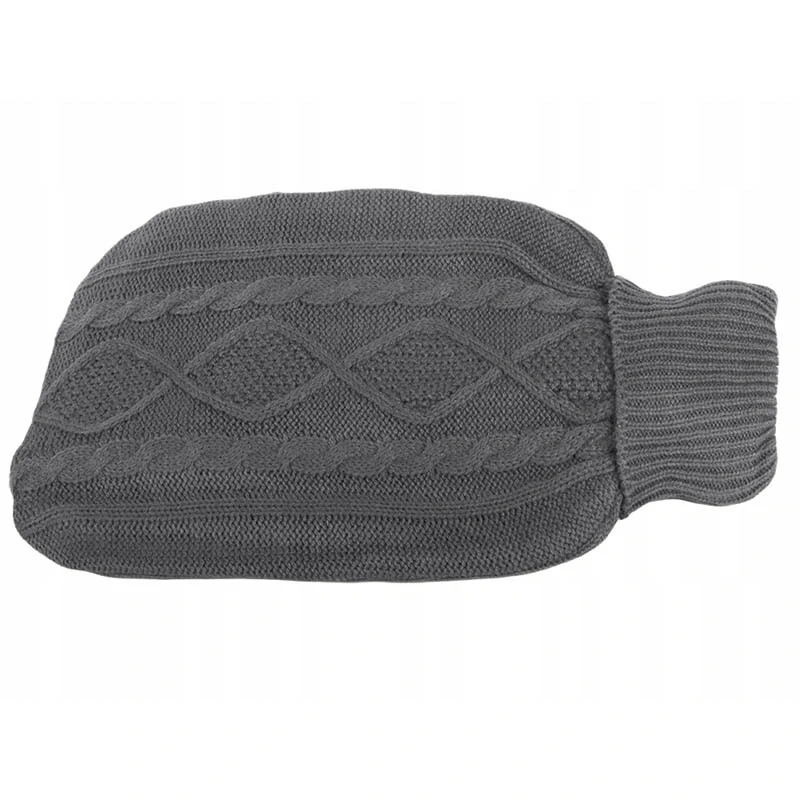 Termofor 2l - Hrejivá fľaša so svetríkom sivý