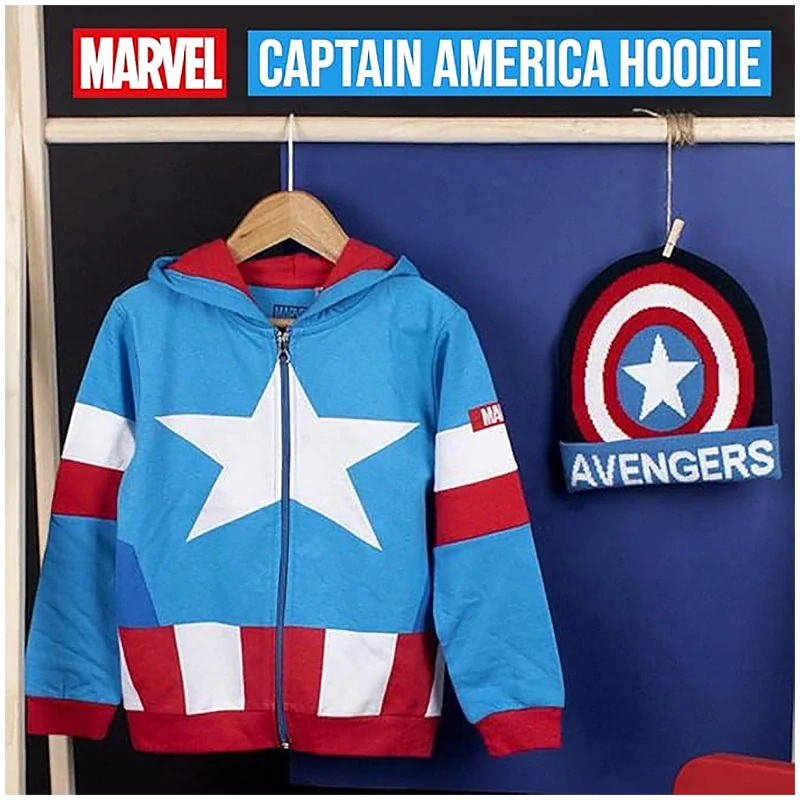 MARVEL - Detská mikina Captain America